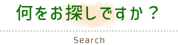 何をお探しですか？